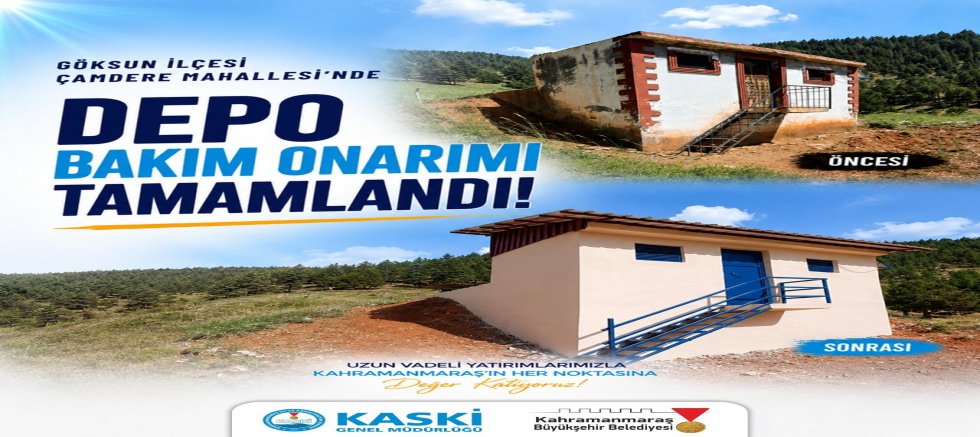 GÖKSUN İÇME SUYU ALTYAPISINA 7 MİLYON TL'LİK DEV YATIRIM!