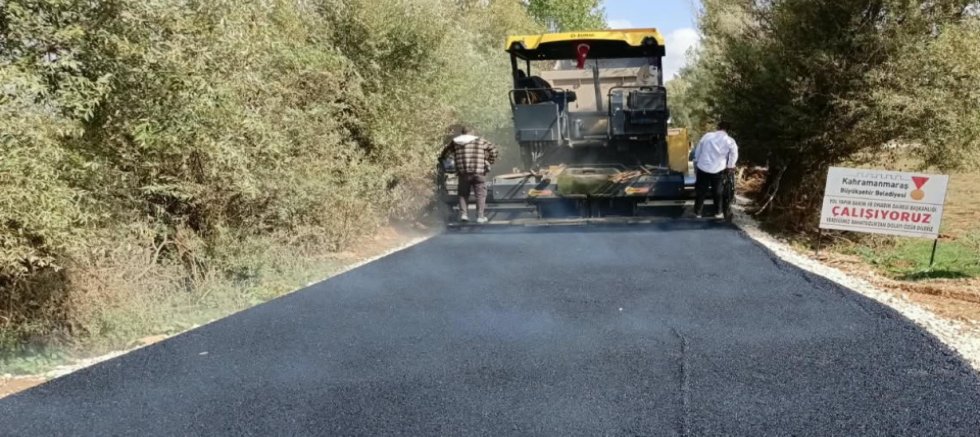 GÖKSUN’UN BİR MAHALLESİNE DAHA BÜYÜKŞEHİR DOKUNUŞU