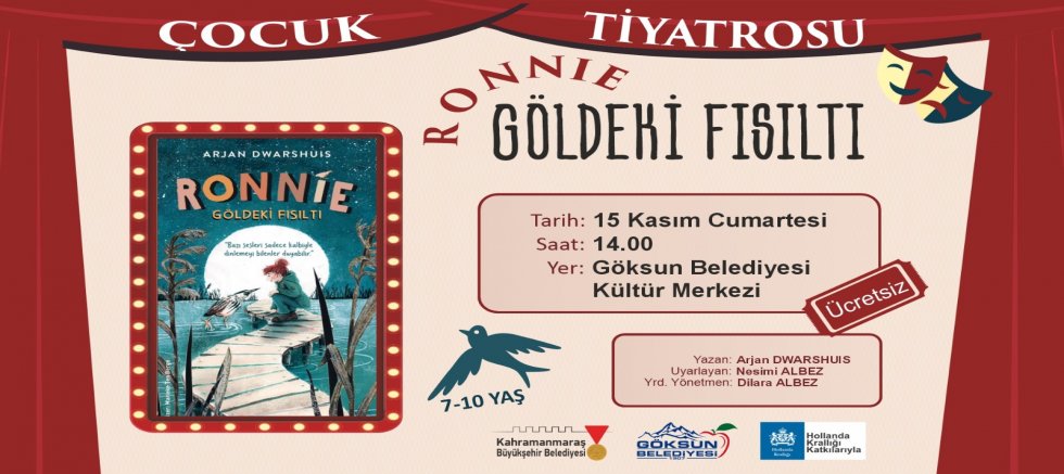 “GÖLGEDEKİ FISILTI” GÖSTERİSİ AFŞİN, GÖKSUN VE ŞEHİR MERKEZİNDE ÇOCUKLARLA BULUŞACAK