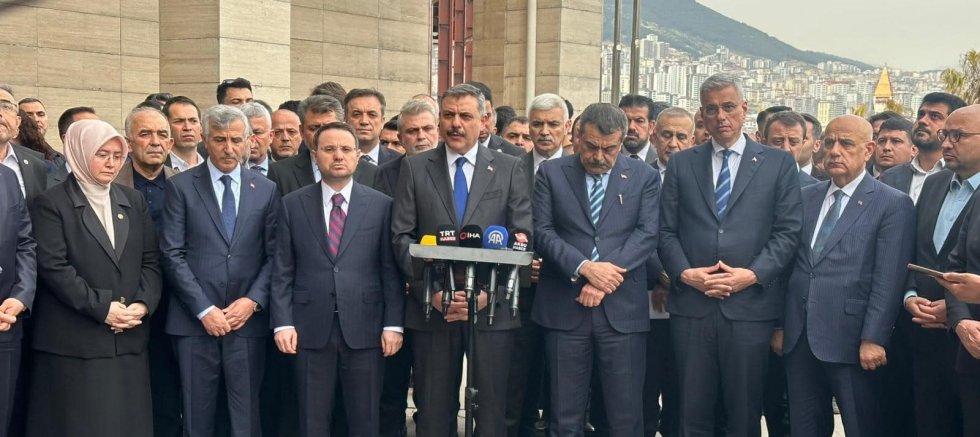 İÇİŞLERİ BAKANI ÇİFTÇİ: “AZİZ MİLLETİMİZE BAŞSAĞLIĞI DİLİYORUM”