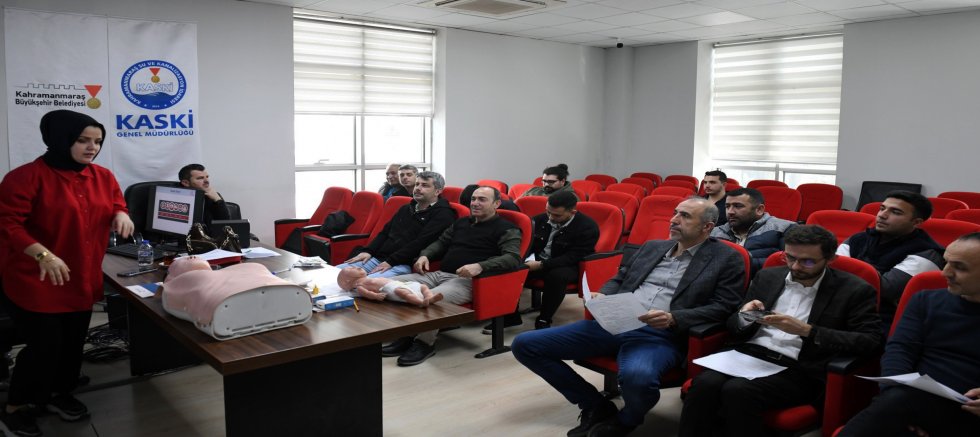 KAHRAMANMARAŞ BÜYÜKŞEHİR’DEN ACİL DURUMLARA HAZIR KADRO İÇİN EĞİTİM ATAĞI