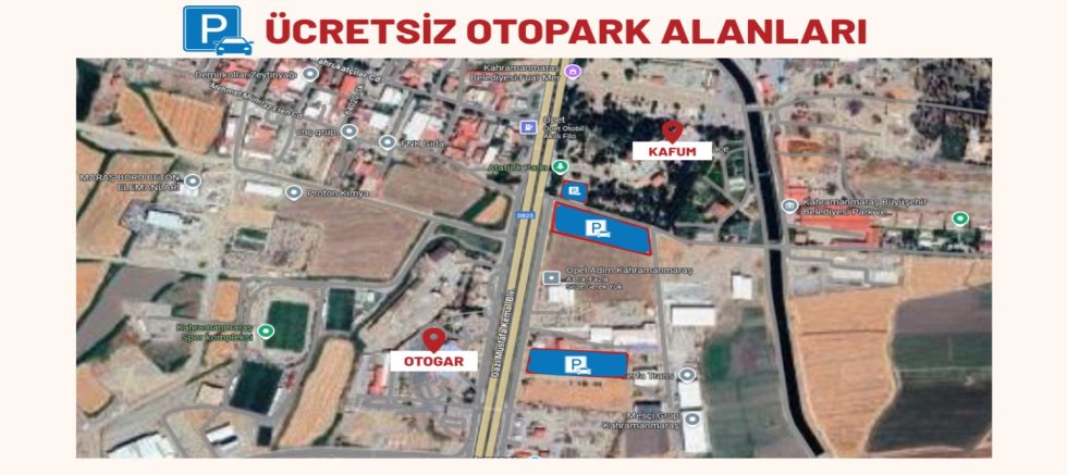 KAHRAMANMARAŞ BÜYÜKŞEHİR’DEN AĞUSTOS FUARI ZİYARETÇİLERİNE ÜCRETSİZ OTOPARK KOLAYLIĞI