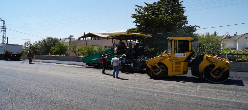 KAHRAMANMARAŞ BÜYÜKŞEHİR’DEN DULKADİROĞLU KIRSALINA DEĞER KATAN YOL YATIRIMI
