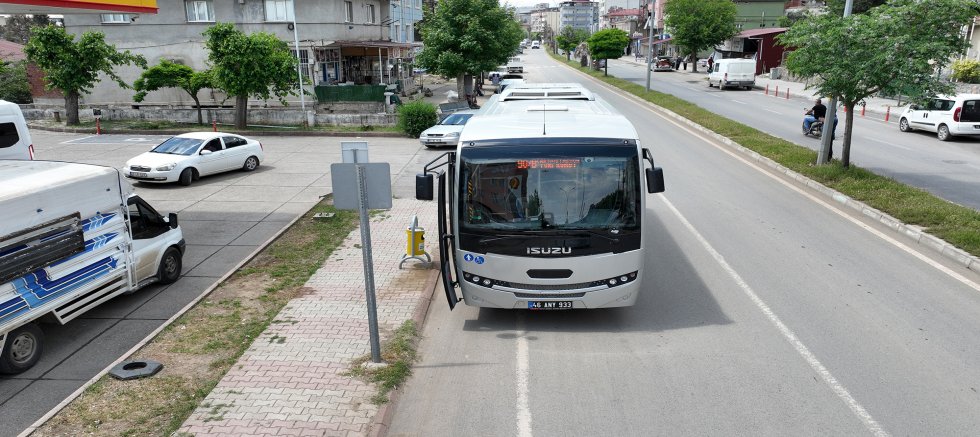 KAHRAMANMARAŞ BÜYÜKŞEHİR’DEN İLÇELERE 5 YENİ OTOBÜS