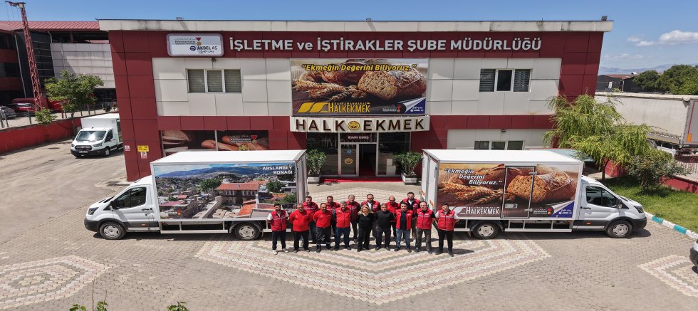 KAHRAMANMARAŞ BÜYÜKŞEHİR, HALK EKMEK AĞINI GÜÇLENDİRİYOR; FİLOYA 9 YENİ ARAÇ