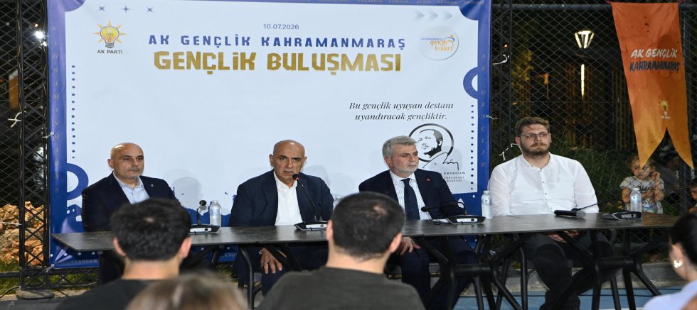 KAHRAMANMARAŞ’IN YOL HARİTASI GENÇLERLE PAYLAŞILDI