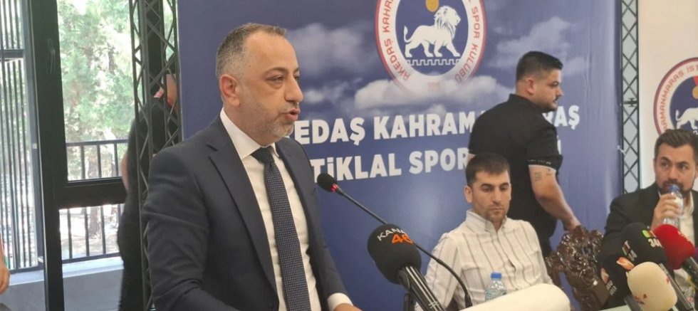 KAHRAMANMARAŞ İSTİKLALSPOR’UN YENİ BAŞKANI  AHMET GÜLPAK OLDU