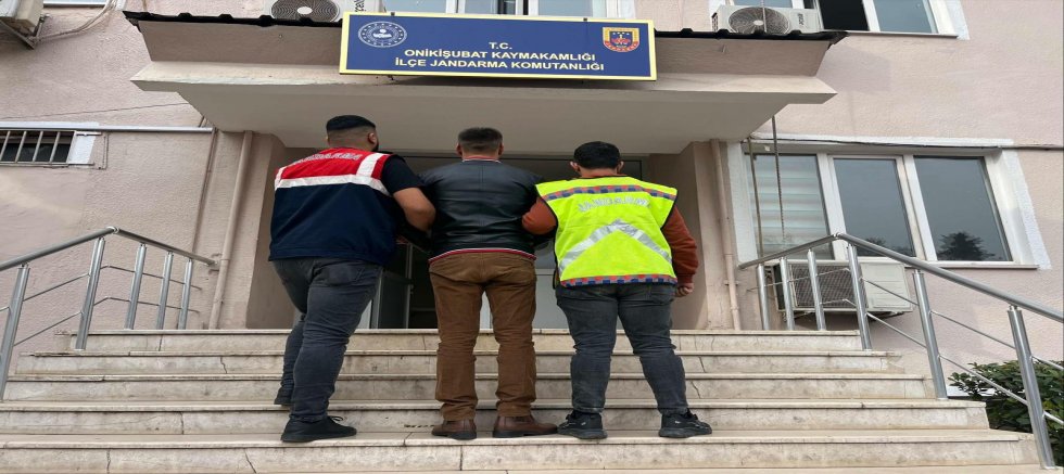 KAHRAMANMARAŞ’TA 14 YIL HAPİS CEZASI BULUNAN HÜKÜMLÜ YAKALANDI