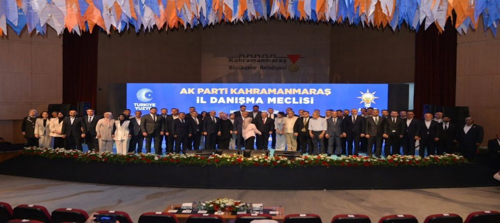 KAHRAMANMARAŞ’TA AK PARTİ İL DANIŞMA MECLİSİ TOPLANTISI DÜZENLENDİ