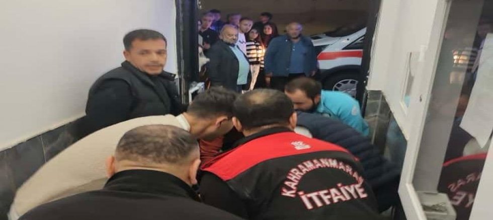 KAHRAMANMARAŞ’TA ASANSÖR KAZASI: 5 YARALI