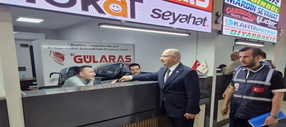 KAHRAMANMARAŞ’TA BAYRAM ÖNCESİ TERMİNALDE SIKI DENETİM