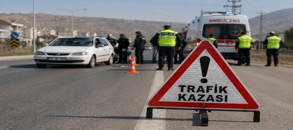 KAHRAMANMARAŞ’TA ELEKTRİKLİ ARAÇ PARK HALİNDEKİ OTOMOBİLE ÇARPTI: 2 YARALI