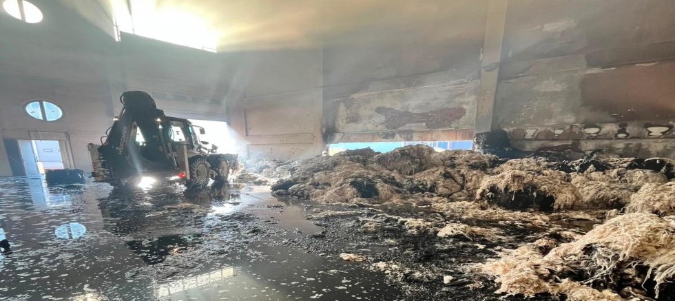 KAHRAMANMARAŞ’TA FABRİKA YANGINI KONTROL ALTINA ALINDI
