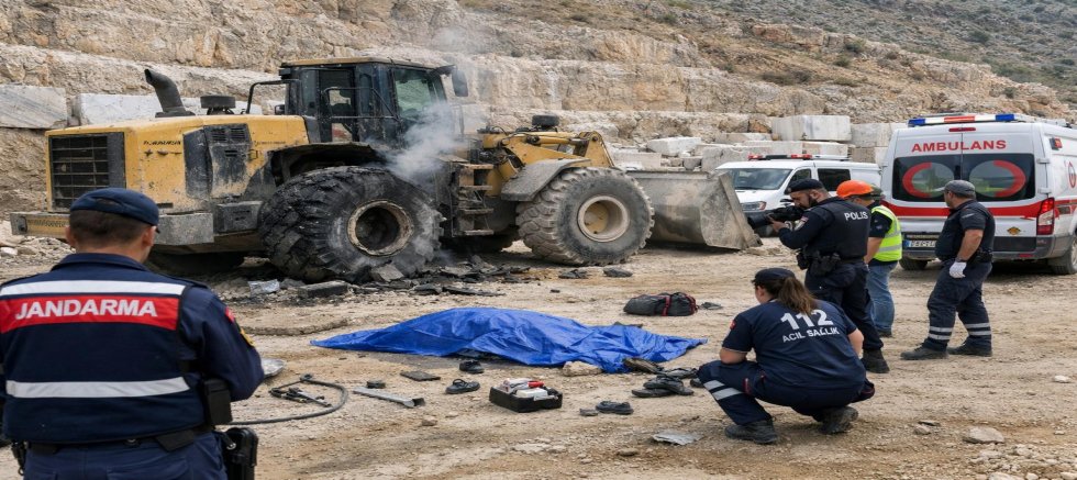 KAHRAMANMARAŞ’TA MERMER OCAĞINDA PATLAMA: 1 ÖLÜ