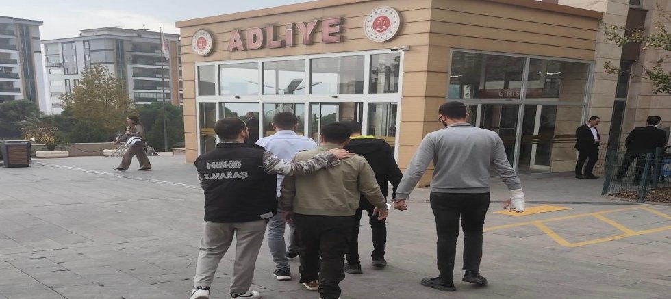 KAHRAMANMARAŞ’TA NARKOTİK OPERASYONU: 4 ŞÜPHELİ TUTUKLANDI