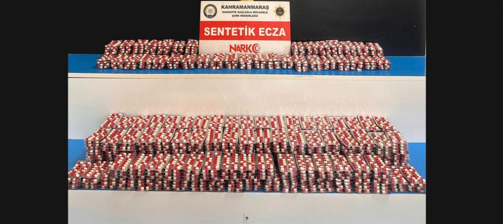 KAHRAMANMARAŞ’TA NARKOTİK OPERASYONU