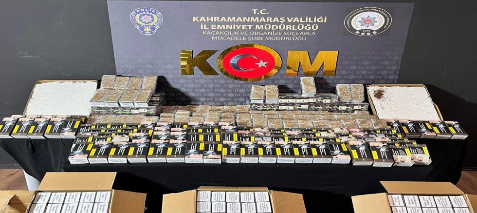 KAHRAMANMARAŞ’TA NARKOTİK VE KAÇAKÇILIK OPERASYONU: 2 TUTUKLAMA