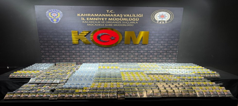 KAHRAMANMARAŞ’TA NARKOTİK VE KAÇAKÇILIK OPERASYONU