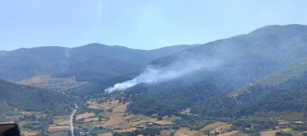 KAHRAMANMARAŞ’TA PEŞ PEŞE ORMAN YANGINI KORKUTTU