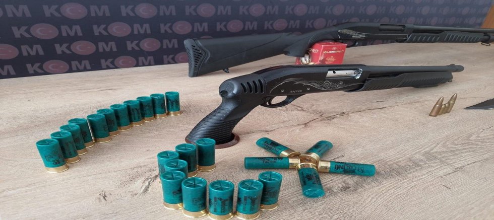KAHRAMANMARAŞ’TA SİLAH OPERASYONU: 10 ŞÜPHELİ GÖZALTINDA