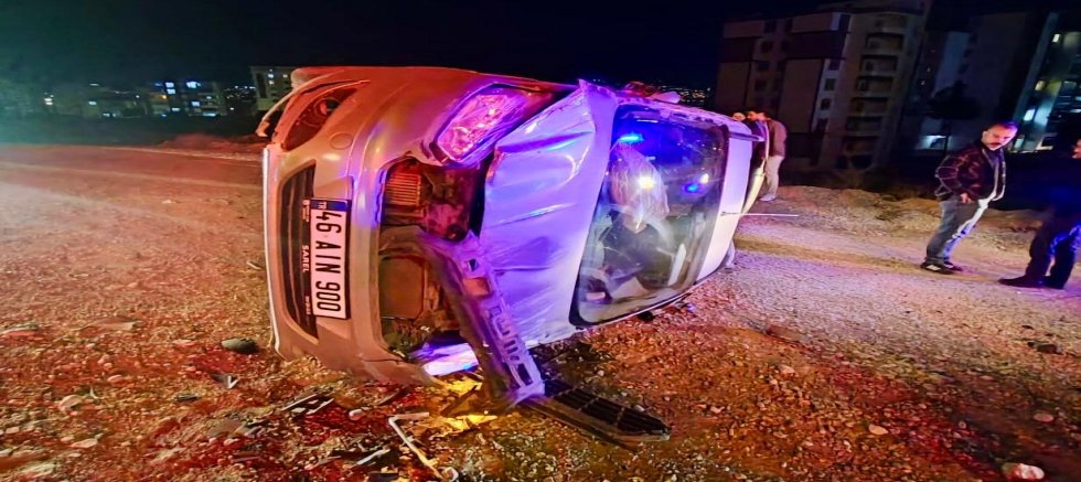 KAHRAMANMARAŞ’TA TRAFİK KAZASI: 2 YARALI