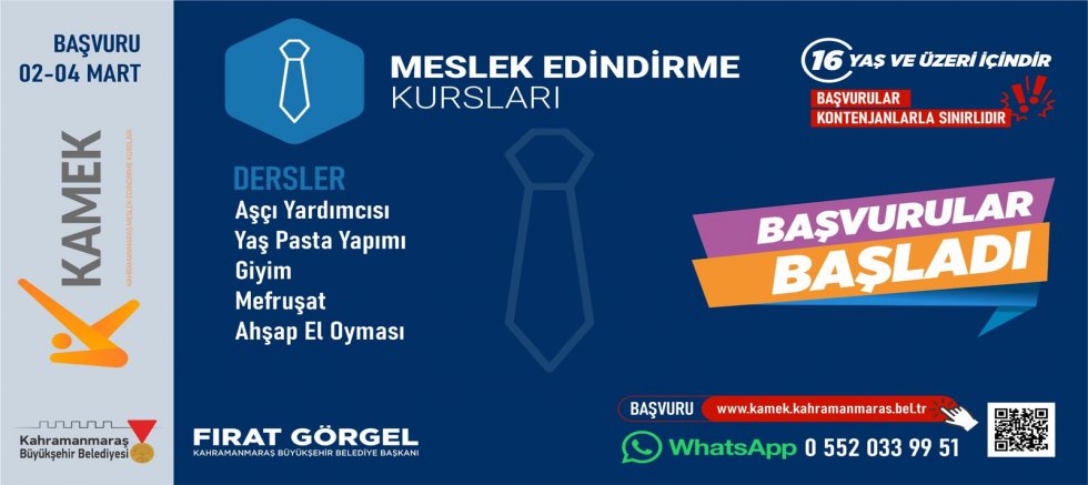 KAMEK’TE BAHAR DÖNEMİ BAŞLIYOR!