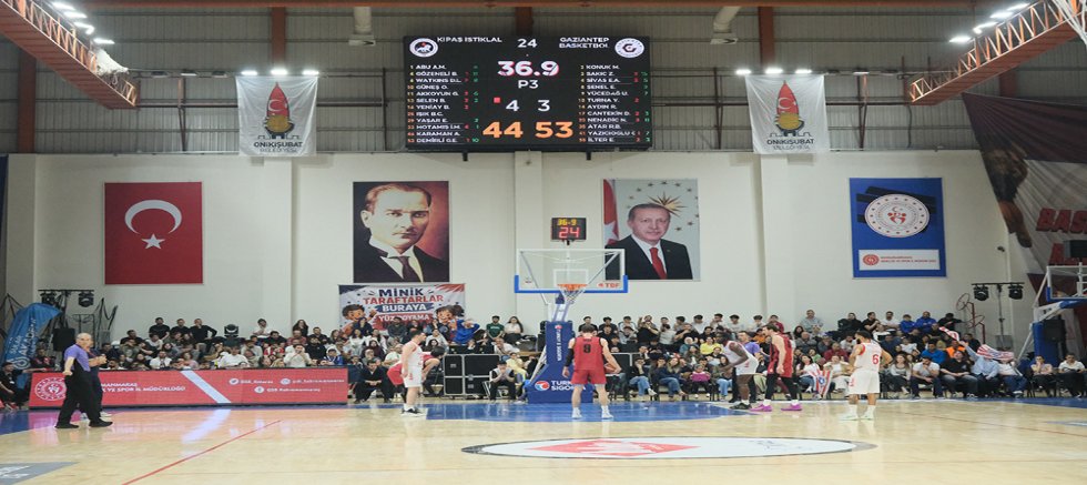 KİPAŞ İSTİKLAL BASKETBOL MAĞLUP
