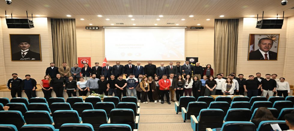KSÜ’DE NARKO GENÇLİK KONFERANSI DÜZENLENDİ