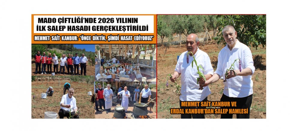 MEHMET KANBUR: SALEP HER EVE GİRECEK