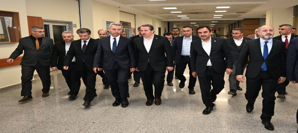 MEMUR-SEN GENEL BAŞKANI ALİ YALÇIN KSÜ TIP FAKÜLTESİ HASTANESİNDE TEDAVİ GÖREN YARALILARI ZİYARET ETTİ