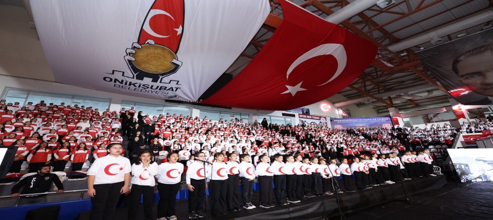 ONİKİŞUBAT BELEDİYESİ’NDEN CUMHURİYET’İN 103. YILINA 1300 SESLİ DEV KONSER
