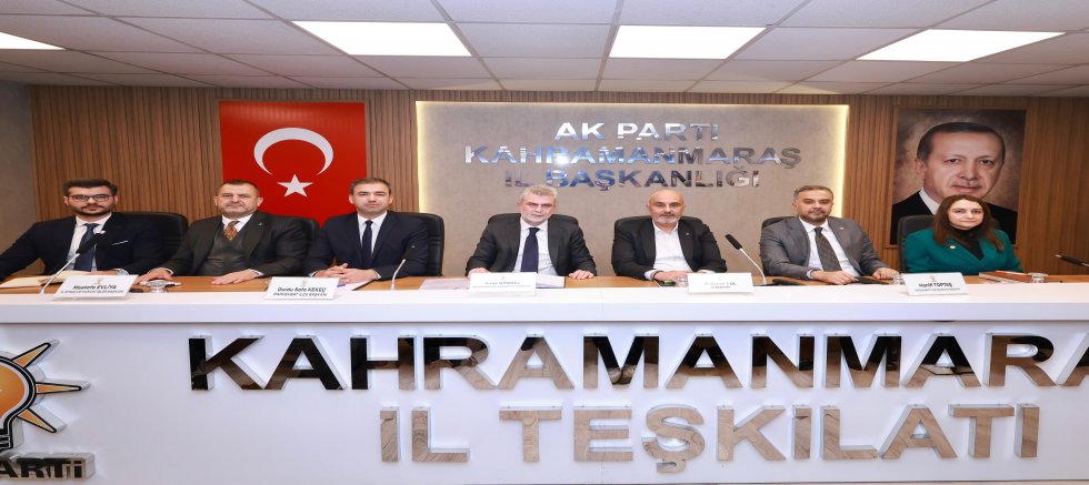 ONİKİŞUBAT’IN GELECEĞİNİ ŞEKİLLENDİREN YATIRIMLAR DEĞERLENDİRİLDİ