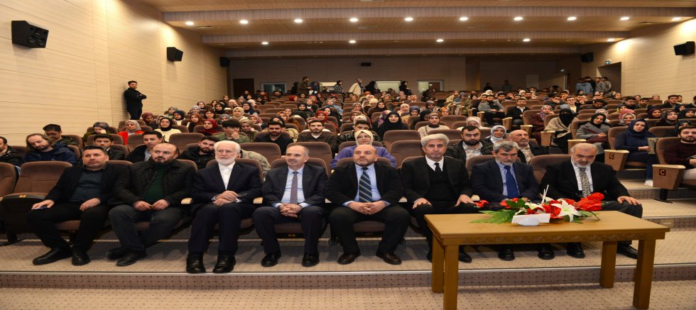 RAMAZAN İKLİMİNDE MANEVİ DÖNÜŞÜM VE ŞAHSİYET EĞİTİMİ PROGRAMI KSÜ’DE GERÇEKLEŞTİRİLDİ