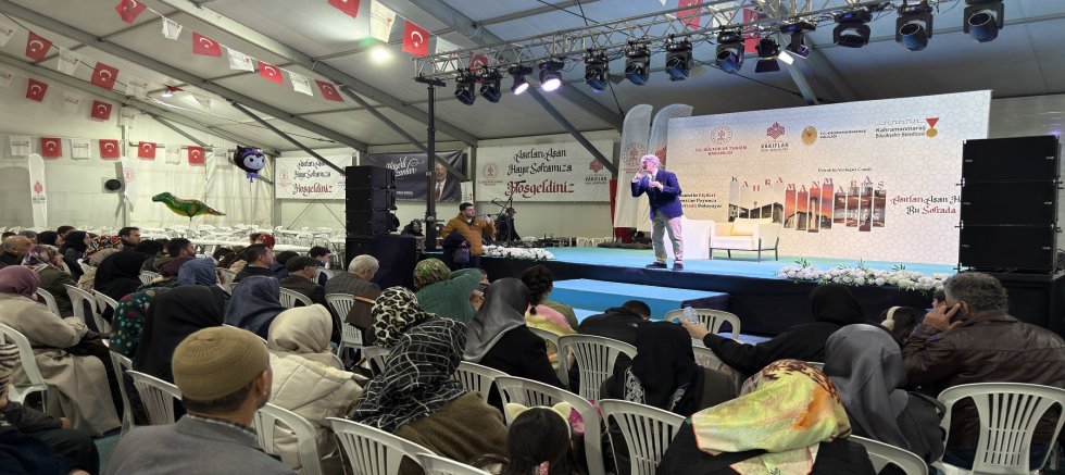 RAMAZAN SOKAĞI’NDA MANEVİYAT DOLU BULUŞMA