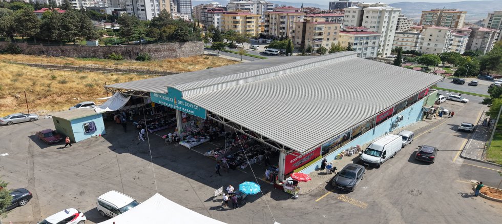 SOSYETE PAZARI YENİ YERİNDE HİZMET VERMEYE BAŞLADI