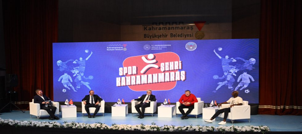 SPOR ŞEHRİ KAHRAMANMARAŞ’TA GENÇLERE İLHAM VEREN BULUŞMA