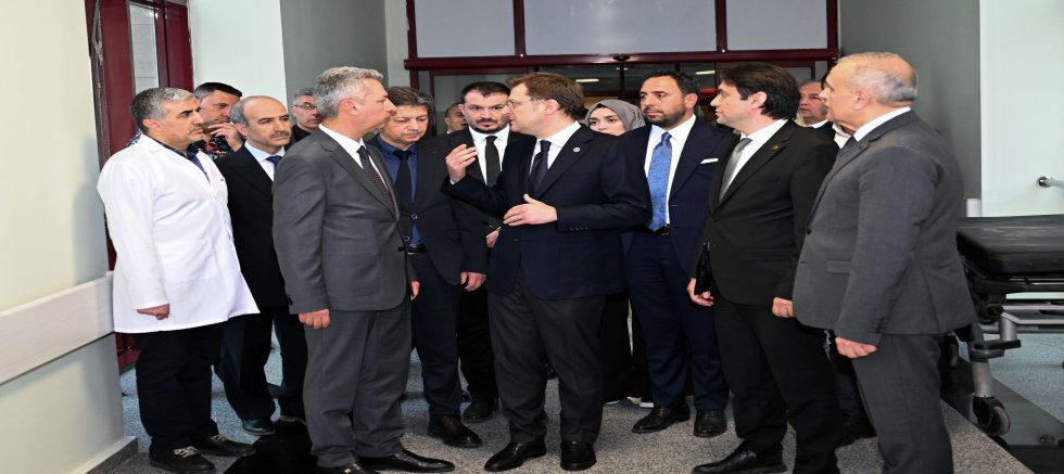 YEREBAKAN’DAN YARALILARA ZİYARET