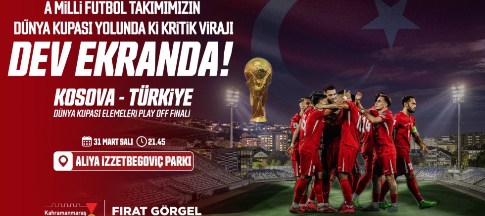 MİLLİ MAÇ HEYECANINDA TEK YÜREK OLALIM