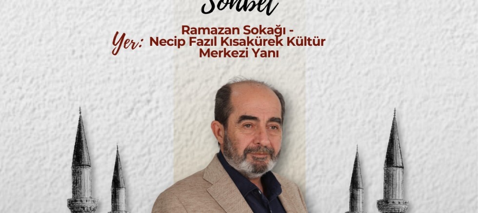 ÖMER DEMİRBAĞ, RAMAZAN SOKAĞI’NDA VATANDAŞLARI MANEVİ BİR YOLCULUĞA ÇIKARACAK