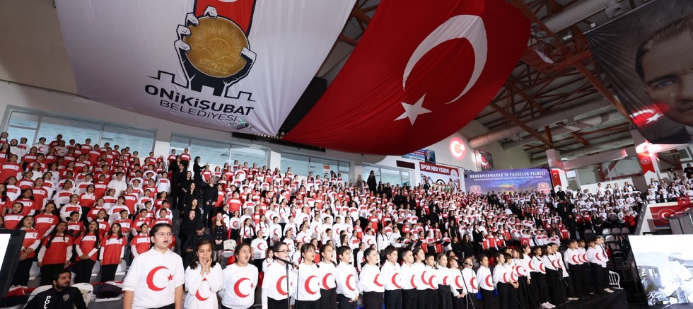 ONİKİŞUBAT BELEDİYESİ’NDEN CUMHURİYET’İN 103. YILINA 1300 SESLİ DEV KONSER