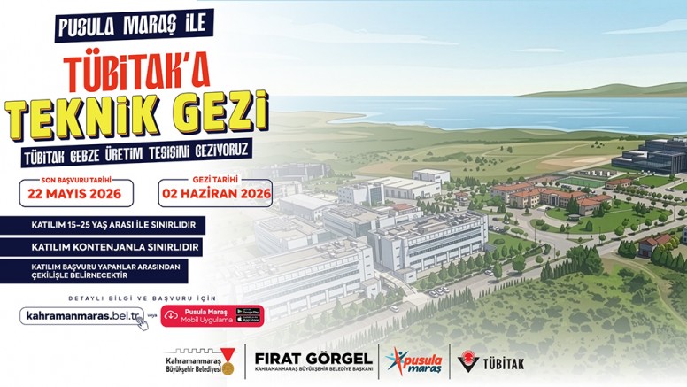 PUSULA MARAŞ İLE BİLİMİN KALBİNE YOLCULUK BAŞLIYOR