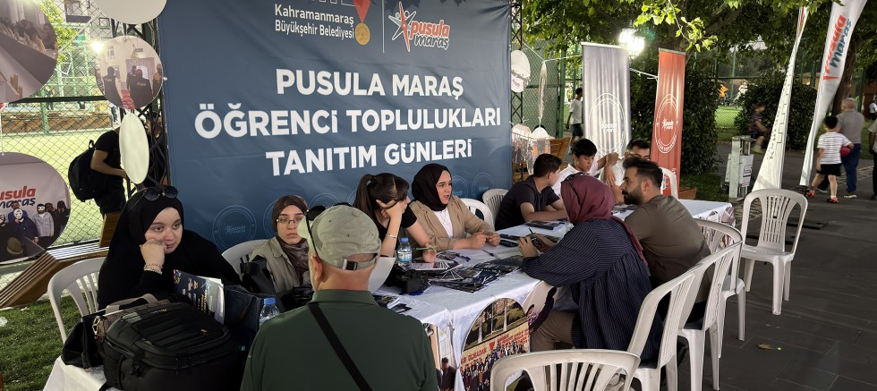 PUSULA MARAŞ’IN GENÇLİK TOPLULUKLARI BÜYÜK İLGİ GÖRDÜ