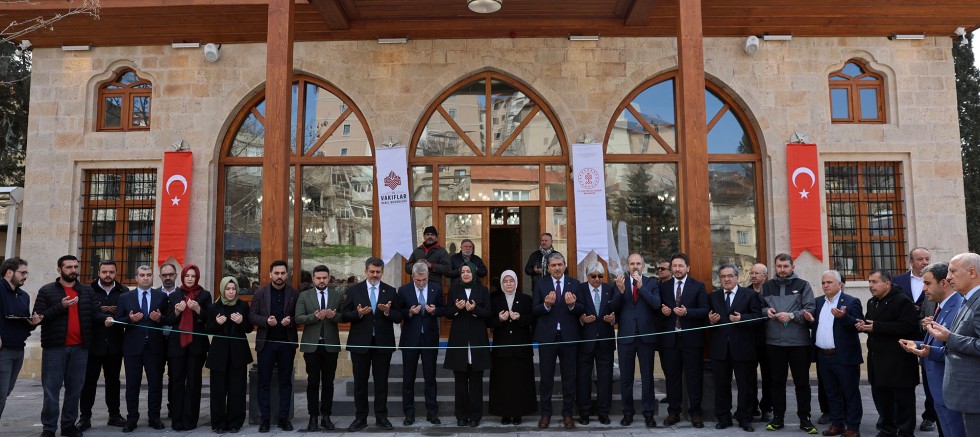 RESTORASYONU TAMAMLANAN 5 CAMİİ DAHA İBADETE AÇILDI