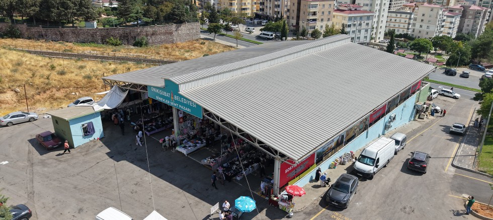 SOSYETE PAZARI YENİ YERİNDE HİZMET VERMEYE BAŞLADI