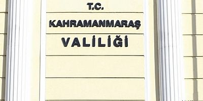 Kahramanmaraş’ta 2025 yılı toplantı ve yürüyüş yerleri belirlendi.