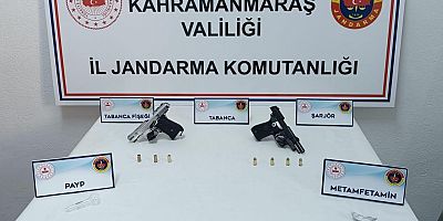 AFŞİN’DE JANDARMADAN SEYİR HALİNDEKİ OTOMOBİLE UYUŞTURUCU OPERASYONU