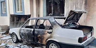 AFŞİN’DE OTOMOBİL DEMİR YIĞININA DÖNDÜ