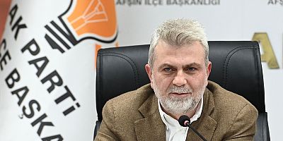 “AFŞİN’E 20 AYDA 1,7 MİLYARIN ÜZERİNDE YATIRIM KAZANDIRDIK”