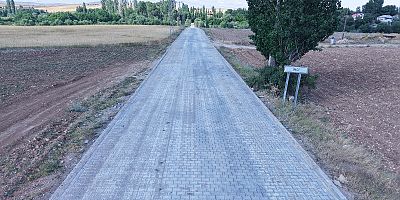 AFŞİN’İN KIRSAL İNCİ MAHALLESİ’NİN YOLLARI BÜYÜKŞEHİR İLE YENİLENDİ