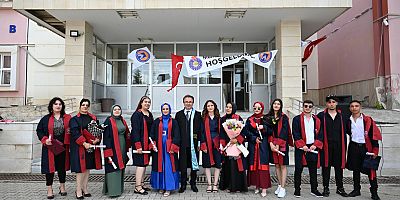 AFŞİN MESLEK YÜKSEKOKULUNDA MEZUNİYET COŞKUSU